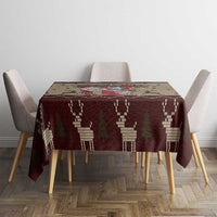 Cat And Sock Christmas Tablecloth Xmas Holiday Patterns - Wonder Print Shop