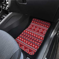 Cat Be Kind Christmas Car Mats Xmas Holiday Patterns - Wonder Print Shop