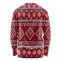 Cat Be Kind Christmas Long Sleeve Shirt Xmas Holiday Patterns - Wonder Print Shop