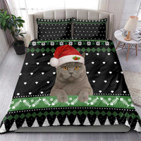 Cat Be Nice Christmas Bedding Set Xmas Holiday Patterns - Wonder Print Shop