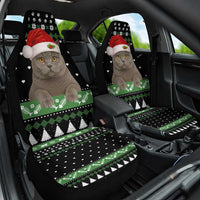 Cat Be Nice Christmas Car Seat Cover Xmas Holiday Patterns - Wonder Print Shop