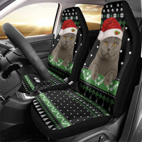 Cat Be Nice Christmas Car Seat Cover Xmas Holiday Patterns - Wonder Print Shop