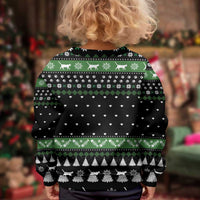 Cat Be Nice Christmas Kid Ugly Christmas Sweater Xmas Holiday Patterns - Wonder Print Shop