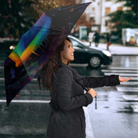 Cat Colorful Christmas Umbrella Xmas Holiday Patterns - Wonder Print Shop