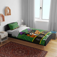 Cat Cute Witcher Noel Christmas Bedding Set Xmas Holiday Patterns - Wonder Print Shop