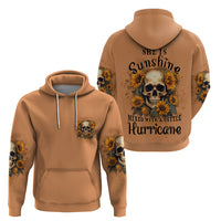 She Is Sunshine Sunflower Skull Hoodie - Wonder Print Shop