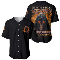 My Give A F Reaper Fire All Baseball Jersey - Wonder Print Shop