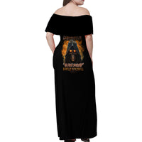 My Give A F Reaper Fire All Family Matching Off Shoulder Maxi Dress and Hawaiian Shirt - Wonder Print Shop