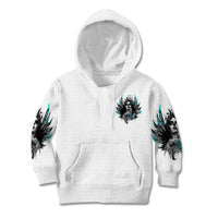 I Am The Storm Sugar Skull Kid Hoodie - Wonder Print Shop