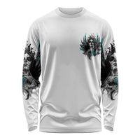 I Am The Storm Sugar Skull Long Sleeve Shirt - Wonder Print Shop