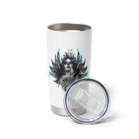 I Am The Storm Sugar Skull Tumbler Cup - Wonder Print Shop