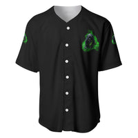 I'm Never Alone My Demons Are With Me 24/7 Baseball Jersey - Wonder Print Shop