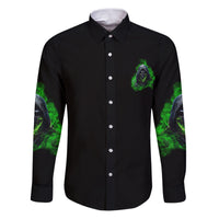 I'm Never Alone My Demons Are With Me 24/7 Family Matching Puletasi Dress and Hawaiian Shirt - Wonder Print Shop