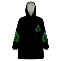 I'm Never Alone My Demons Are With Me 24/7 Wearable Blanket Hoodie - Wonder Print Shop
