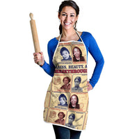 Brains Beauty And Breakthroughs Apron African Trailblazing Women Inventors and Innovators - Wonder Print Shop