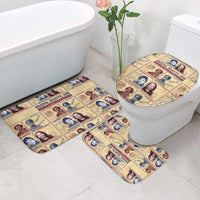Brains Beauty And Breakthroughs Bathroom Set African Trailblazing Women Inventors and Innovators - Wonder Print Shop