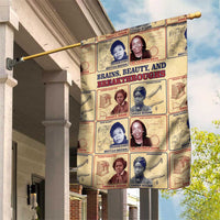 Brains Beauty And Breakthroughs Garden Flag African Trailblazing Women Inventors and Innovators - Wonder Print Shop