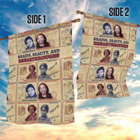 Brains Beauty And Breakthroughs Garden Flag African Trailblazing Women Inventors and Innovators - Wonder Print Shop