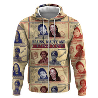 Brains Beauty And Breakthroughs Hoodie African Trailblazing Women Inventors and Innovators - Wonder Print Shop