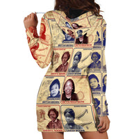 Brains Beauty And Breakthroughs Hoodie Dress African Trailblazing Women Inventors and Innovators - Wonder Print Shop