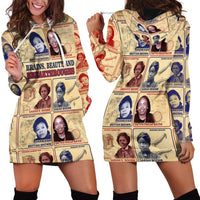 Brains Beauty And Breakthroughs Hoodie Dress African Trailblazing Women Inventors and Innovators - Wonder Print Shop