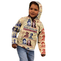 Brains Beauty And Breakthroughs Kid Hoodie African Trailblazing Women Inventors and Innovators - Wonder Print Shop