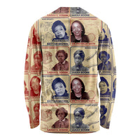 Brains Beauty And Breakthroughs Long Sleeve Shirt African Trailblazing Women Inventors and Innovators - Wonder Print Shop