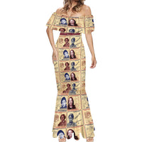 Brains Beauty And Breakthroughs Mermaid Dress African Trailblazing Women Inventors and Innovators - Wonder Print Shop