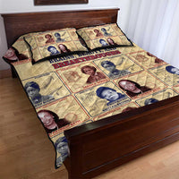 Brains Beauty And Breakthroughs Quilt Bed Set African Trailblazing Women Inventors and Innovators - Wonder Print Shop