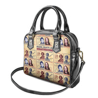 Brains Beauty And Breakthroughs Shoulder Handbag African Trailblazing Women Inventors and Innovators - Wonder Print Shop