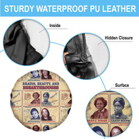 Brains Beauty And Breakthroughs Spare Tire Cover African Trailblazing Women Inventors and Innovators - Wonder Print Shop