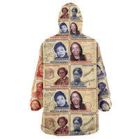 Brains Beauty And Breakthroughs Wearable Blanket Hoodie African Trailblazing Women Inventors and Innovators - Wonder Print Shop