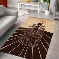 Her Vision Our Future Area Rug African Influential Black Women Inventors and Pioneers - Wonder Print Shop