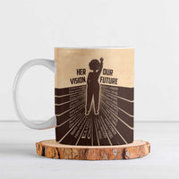 Her Vision Our Future Ceramic Mug African Influential Black Women Inventors and Pioneers - Wonder Print Shop