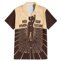 Her Vision Our Future Family Matching Mermaid Dress and Hawaiian Shirt African Influential Black Women Inventors and Pioneers - Wonder Print Shop