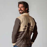 Her Vision Our Future Long Sleeve Polo Shirt African Influential Black Women Inventors and Pioneers - Wonder Print Shop