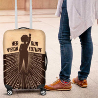 Her Vision Our Future Luggage Cover African Influential Black Women Inventors and Pioneers - Wonder Print Shop