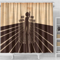 Her Vision Our Future Shower Curtain African Influential Black Women Inventors and Pioneers - Wonder Print Shop