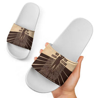 Her Vision Our Future Slide Sandals African Influential Black Women Inventors and Pioneers - Wonder Print Shop