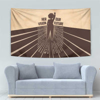 Her Vision Our Future Tapestry African Influential Black Women Inventors and Pioneers - Wonder Print Shop