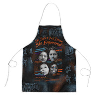 She Didn't Just Dream She Engineered Apron African Celebrating Trailblazing Black Women Innovators in Technology and Engineering - Wonder Print Shop