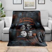 She Didn't Just Dream She Engineered Blanket African Celebrating Trailblazing Black Women Innovators in Technology and Engineering - Wonder Print Shop