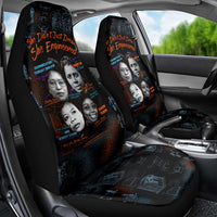 She Didn't Just Dream She Engineered Car Seat Cover African Celebrating Trailblazing Black Women Innovators in Technology and Engineering - Wonder Print Shop