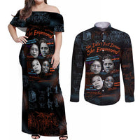 She Didn't Just Dream She Engineered Couples Matching Off Shoulder Maxi Dress and Long Sleeve Button Shirt African Celebrating Trailblazing Black Women Innovators in Technology and Engineering - Wonder Print Shop