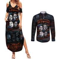 She Didn't Just Dream She Engineered Couples Matching Summer Maxi Dress and Long Sleeve Button Shirt African Celebrating Trailblazing Black Women Innovators in Technology and Engineering - Wonder Print Shop