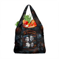 She Didn't Just Dream She Engineered Grocery Bag African Celebrating Trailblazing Black Women Innovators in Technology and Engineering - Wonder Print Shop