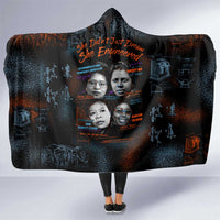 She Didn't Just Dream She Engineered Hooded Blanket African Celebrating Trailblazing Black Women Innovators in Technology and Engineering - Wonder Print Shop