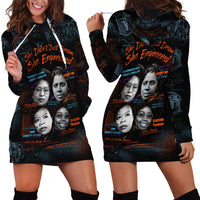 She Didn't Just Dream She Engineered Hoodie Dress African Celebrating Trailblazing Black Women Innovators in Technology and Engineering - Wonder Print Shop