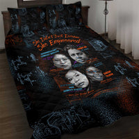 She Didn't Just Dream She Engineered Quilt Bed Set African Celebrating Trailblazing Black Women Innovators in Technology and Engineering - Wonder Print Shop