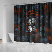 She Didn't Just Dream She Engineered Shower Curtain African Celebrating Trailblazing Black Women Innovators in Technology and Engineering - Wonder Print Shop